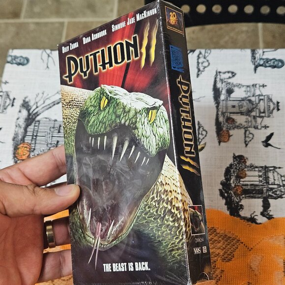 Python II: The Beast Is back (VHS, 2002) New Sealed Promo Screener Copy - Picture 4 of 10